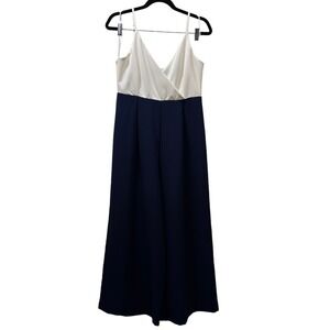 2/$30 Paper Dolls London Wide Leg Jumpsuit Size 8 Nautical New England Coastal
